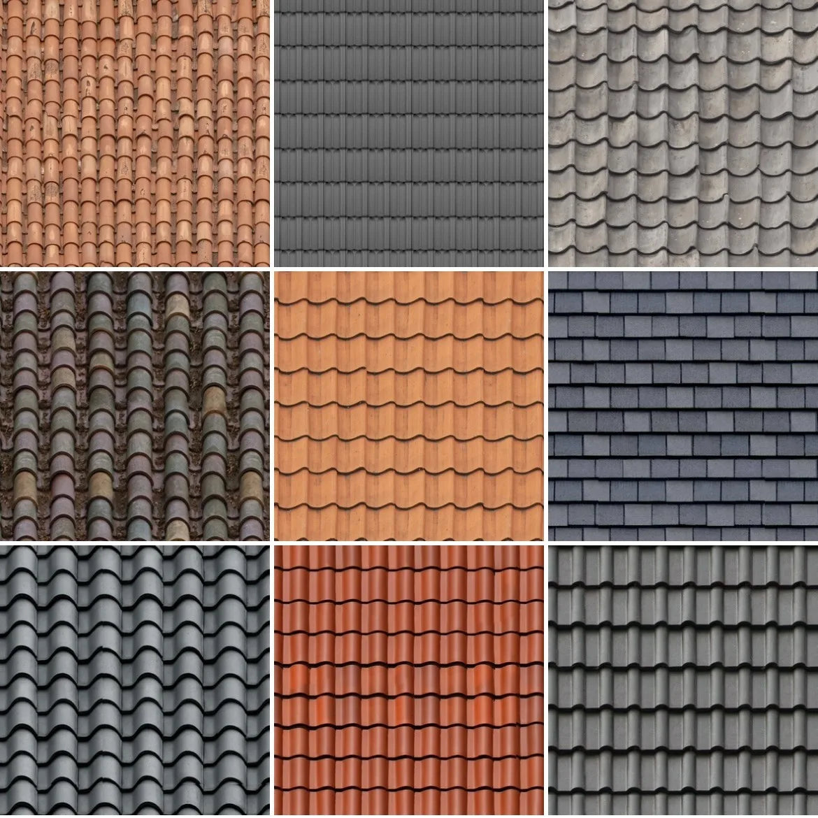 2pcs House Roof Simulating Stickers