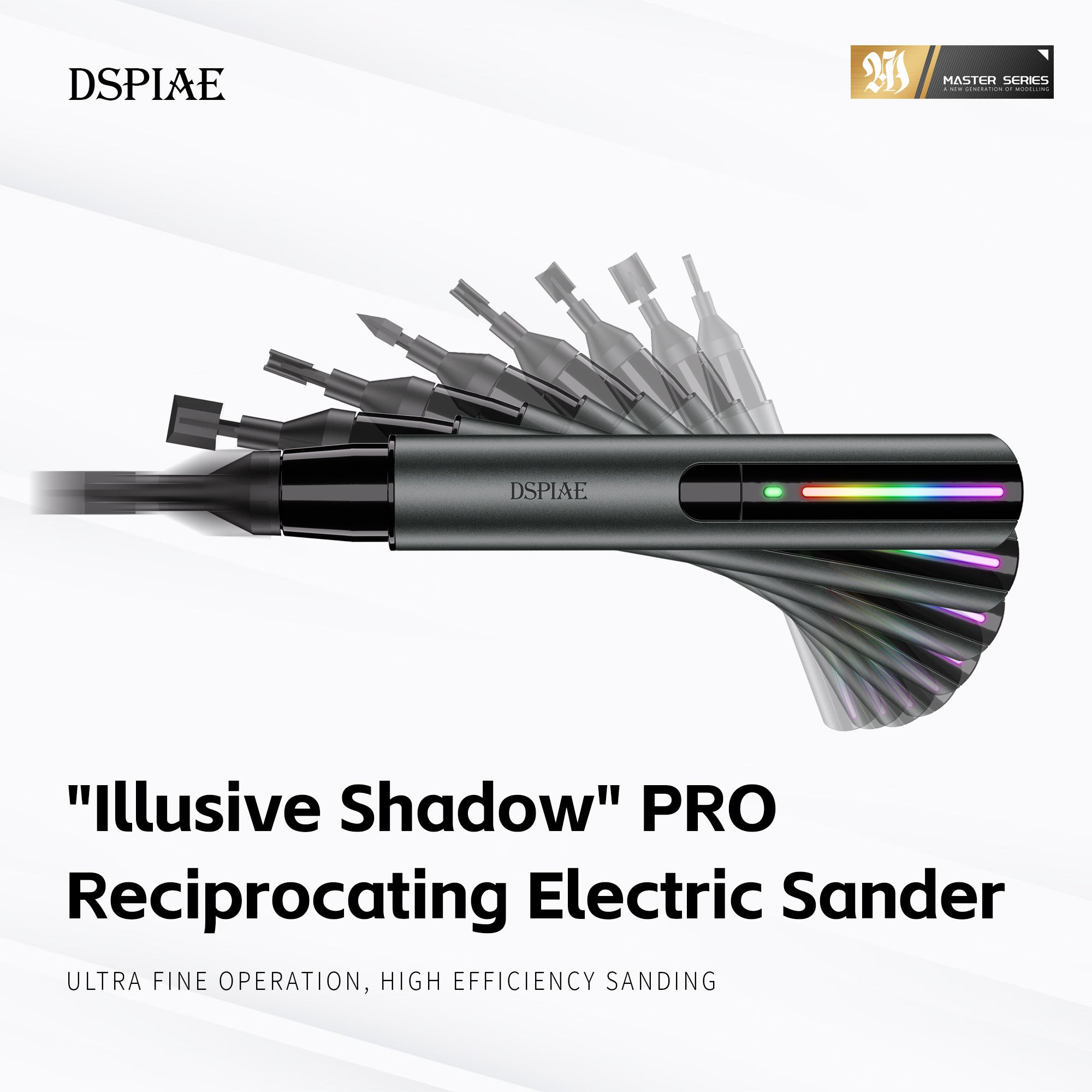New DSPIAE Electric Reciprocating Sander PRO (ES-A PRO)
