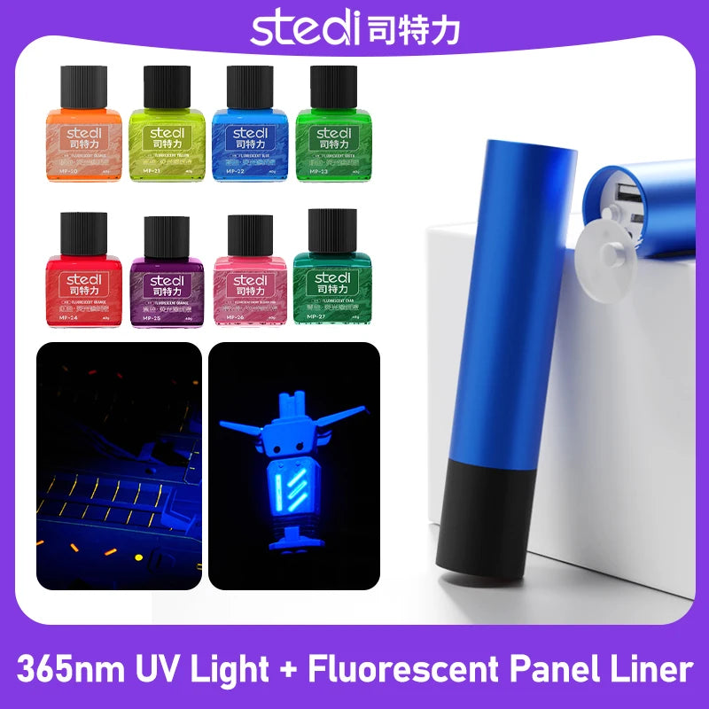 Stedi 365nm UV Light + Fluorescent Panel Liner Sets