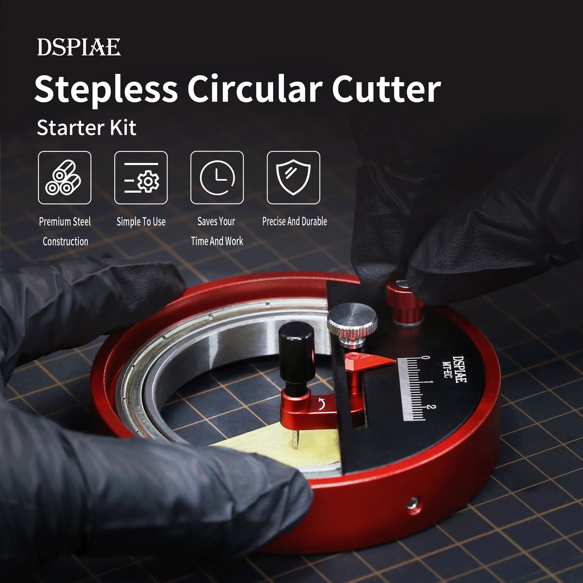 DSPIAE Stepless Circular Cutter