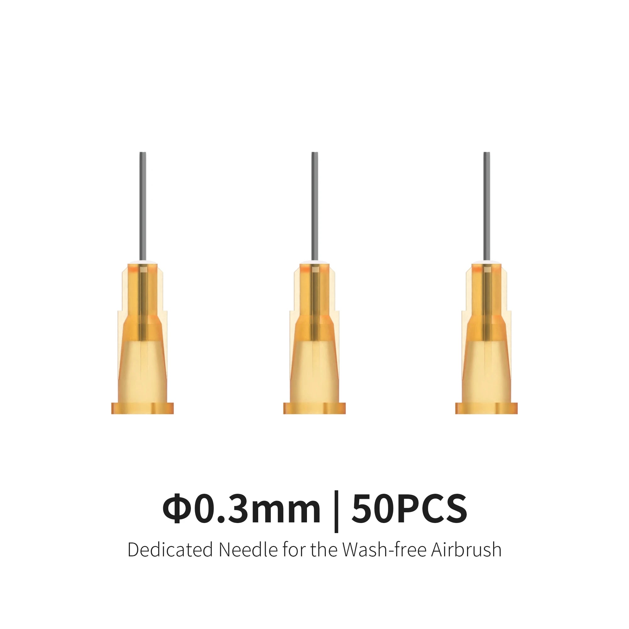 50/100pcs Extra Replacement Needles For DSPIAE Wash-free airbrush