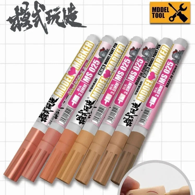 Flesh Tones Acrylic Pens