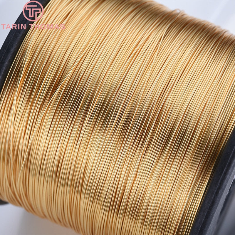 5m 0.3~0.8mm Brass/Steel Wire