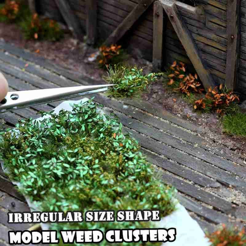 Miniature Bushes For Dioramas (Multiple Colors)