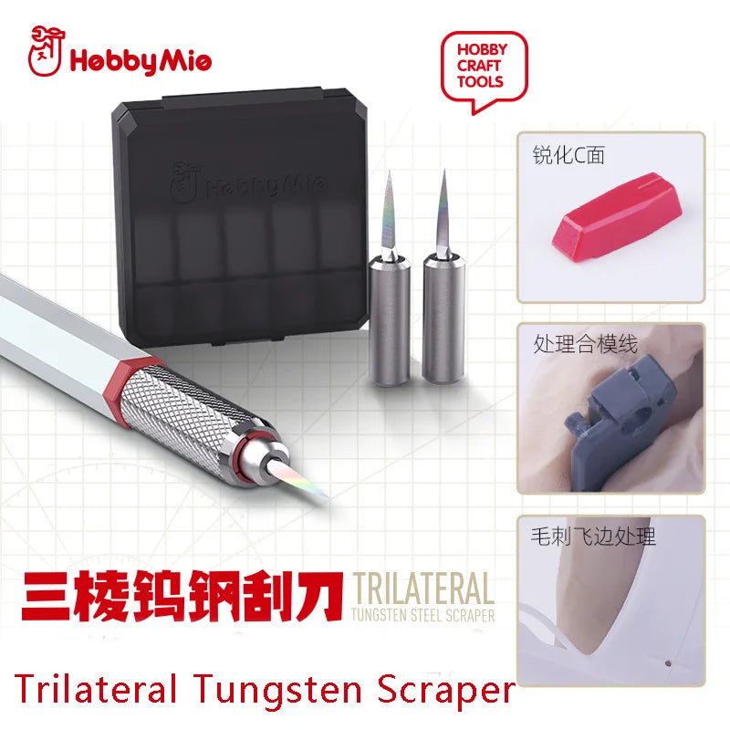 Triangular Tungsten Steel Scraper