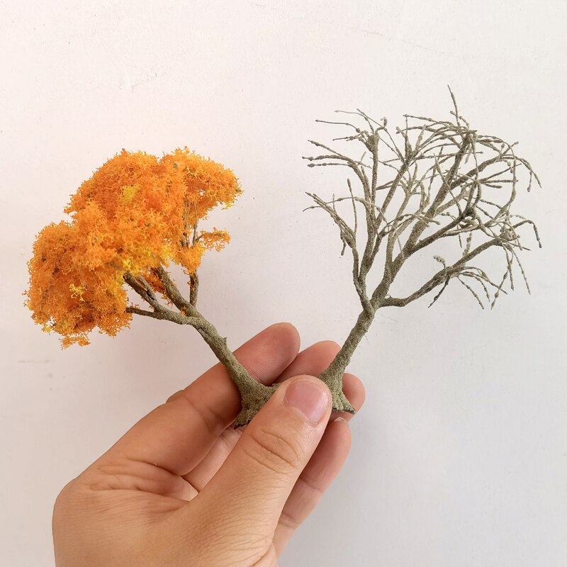 Scale Model Trees, Tree Trunks & Leaves