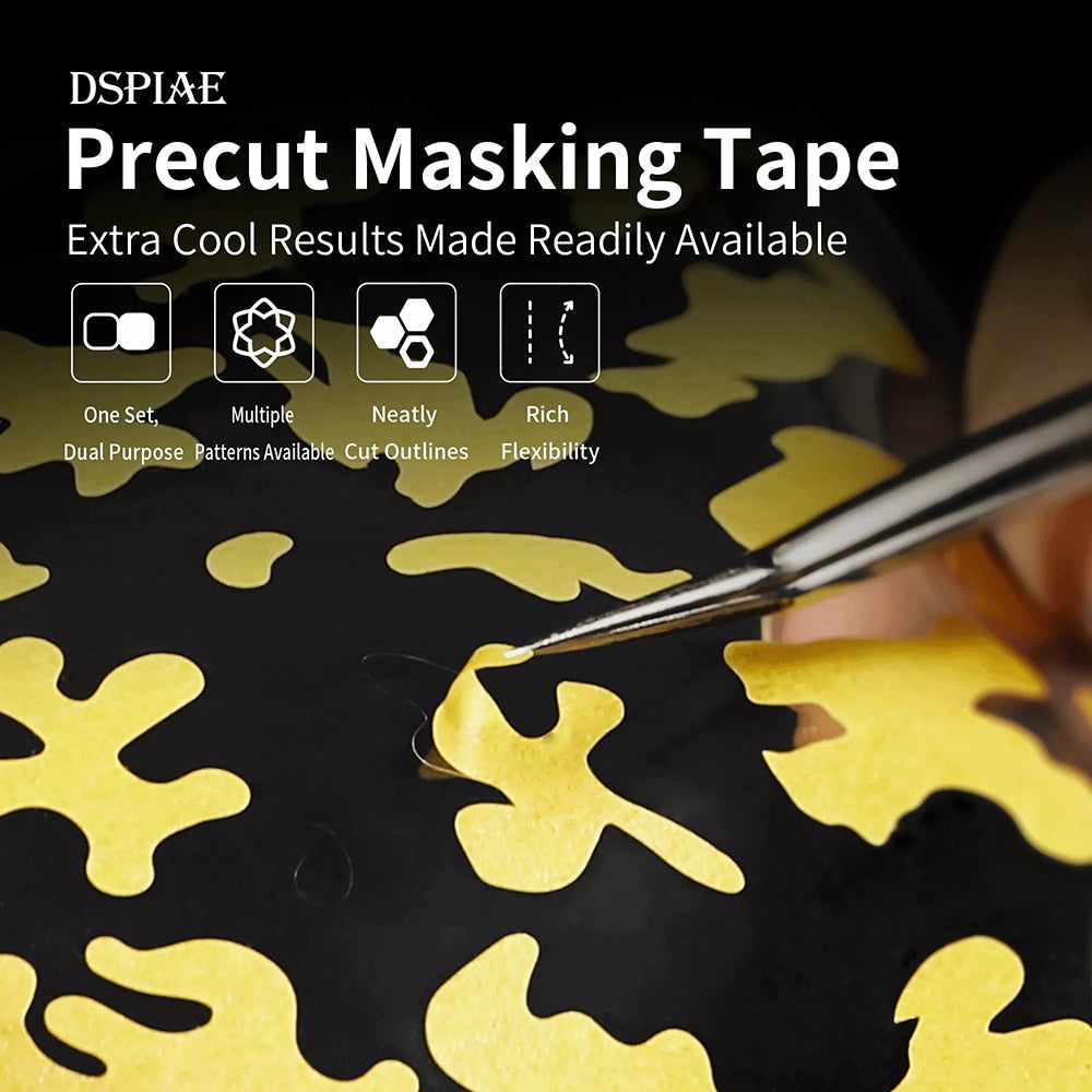 DSPIAE Digital Camouflage Masking Stencils