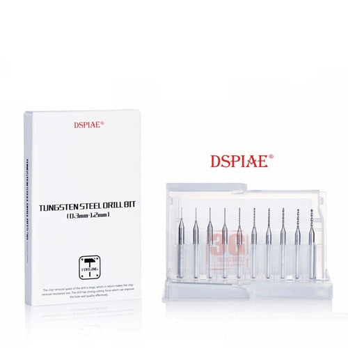 Dspiae Universal Drill Set (0.3mm to 1.2mm)